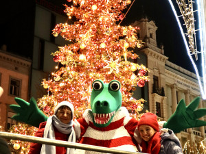 FOTO: V srdci Brna dnes zazářily vánoční stromy. Podívaná přilákala tisíce lidí