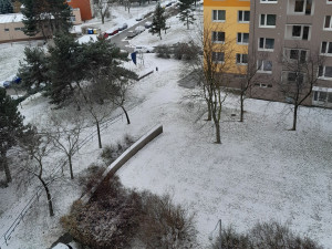 FOTO: Brno a okolí dnes zasypal sníh. Podívejte se, jak to na jižní Moravě vypadalo
