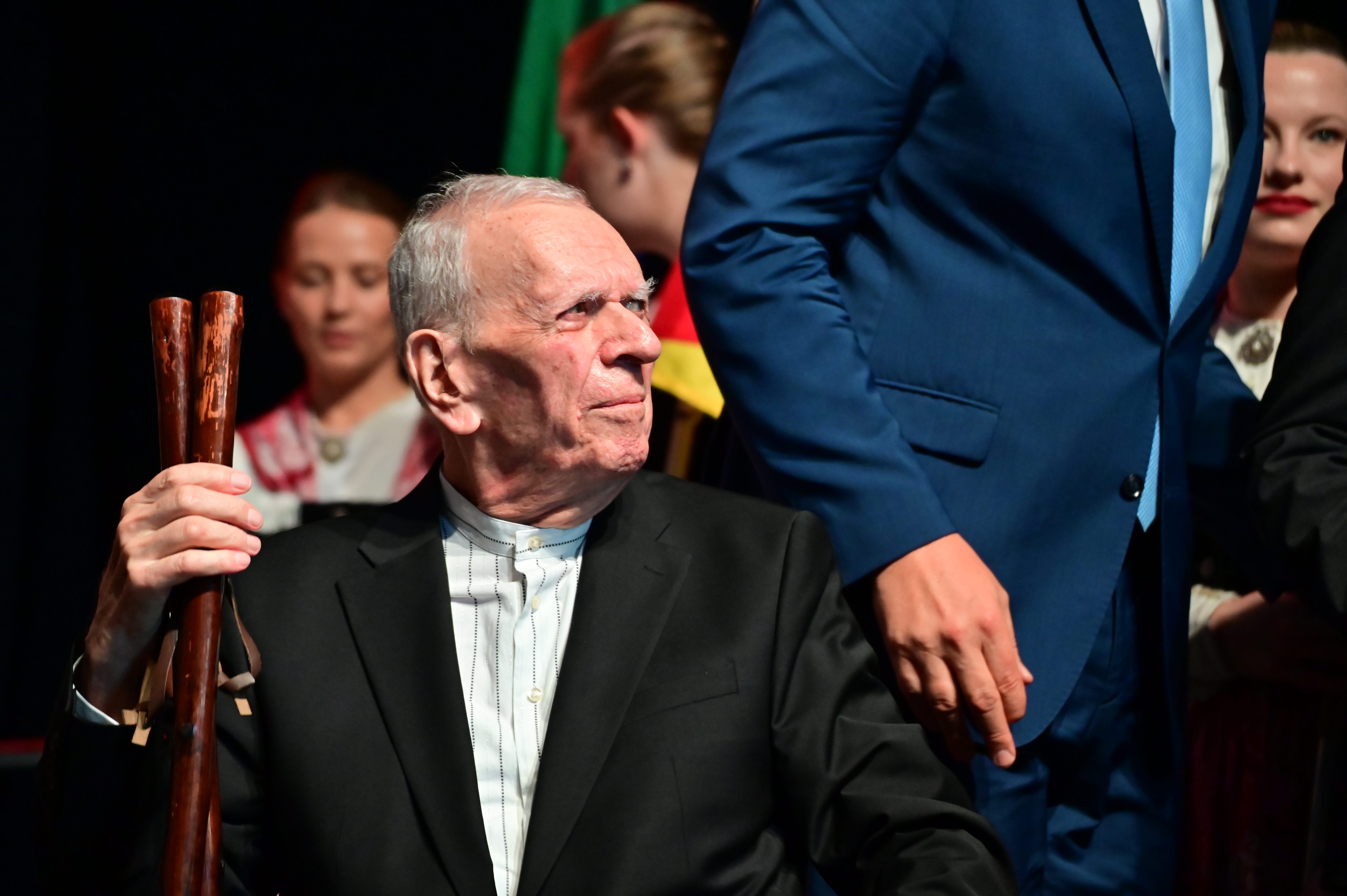 FOTO: Kultura, emoce a protesty. Tak vypadal sjezd sudetských Němců v Brně