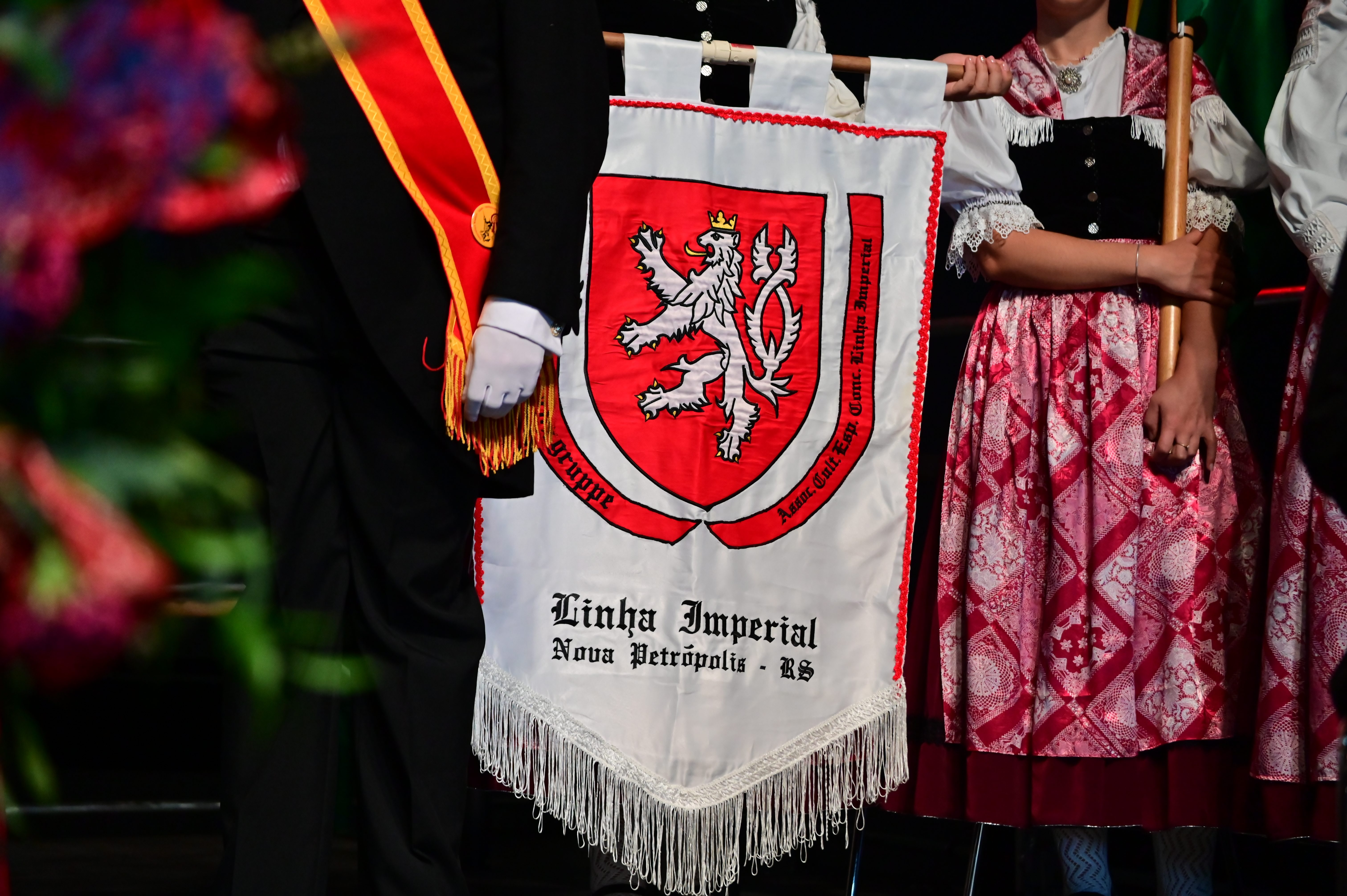 FOTO: Kultura, emoce a protesty. Tak vypadal sjezd sudetských Němců v Brně