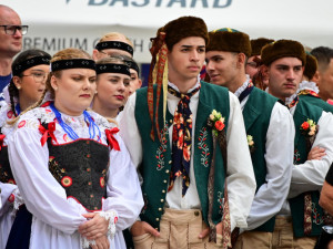 FOTO: Kultura, emoce a protesty. Tak vypadal sjezd sudetských Němců v Brně