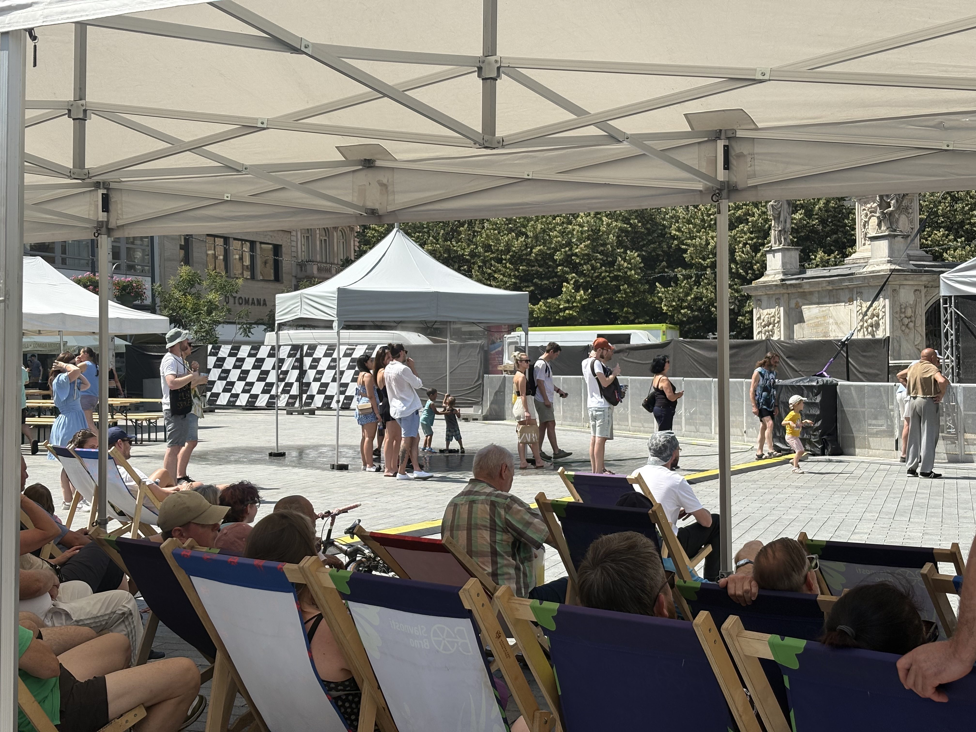 FOTO: Fanoušci MotoGP na Svoboďáku