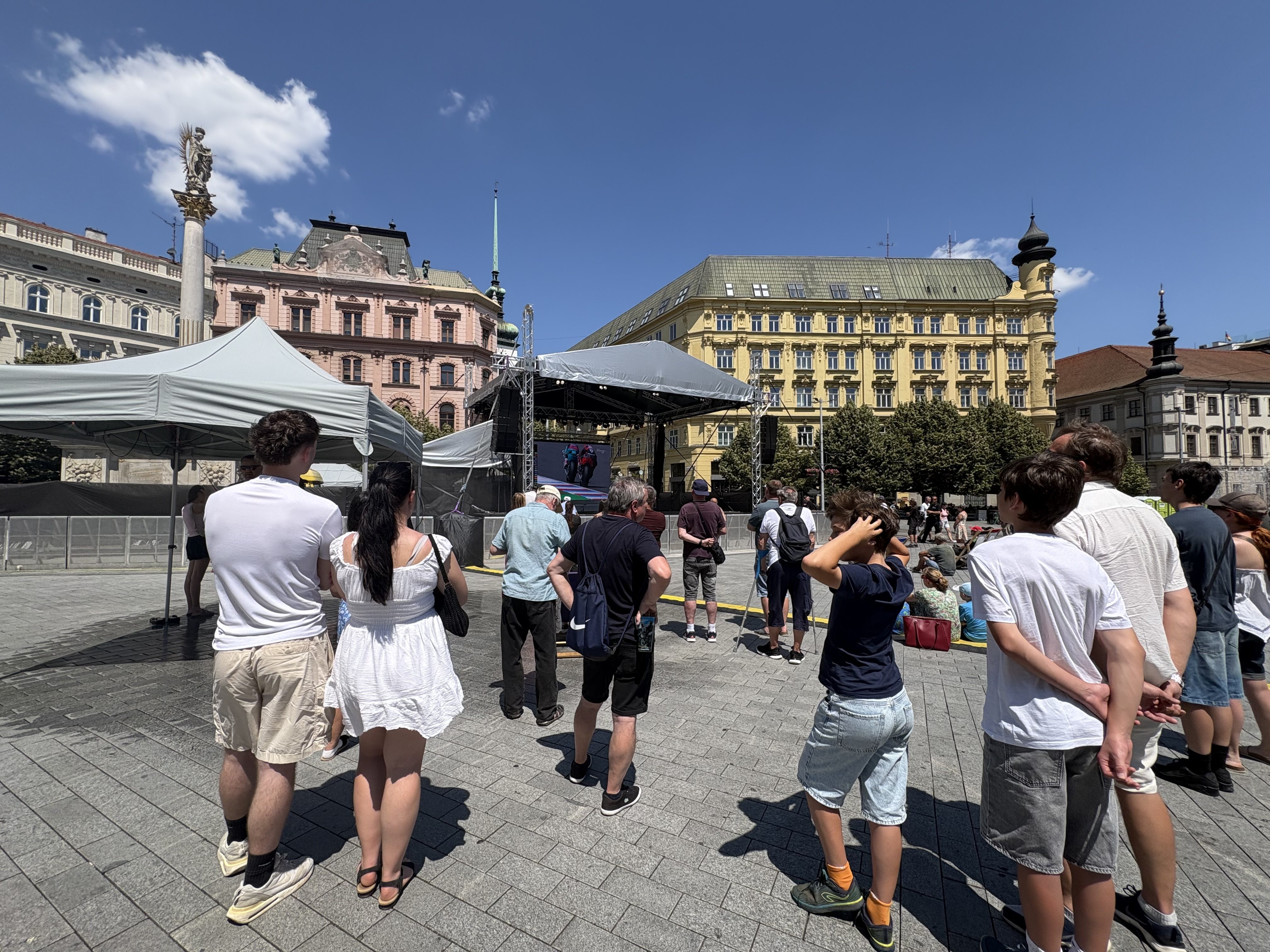 FOTO: Fanoušci MotoGP na Svoboďáku
