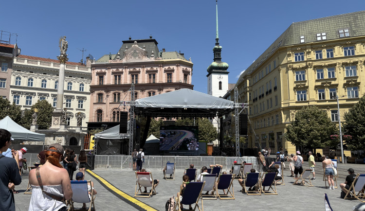 FOTO: Fanoušci MotoGP na Svoboďáku