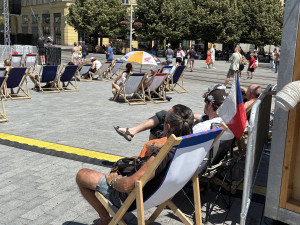 FOTO: Fanoušci MotoGP na Svoboďáku