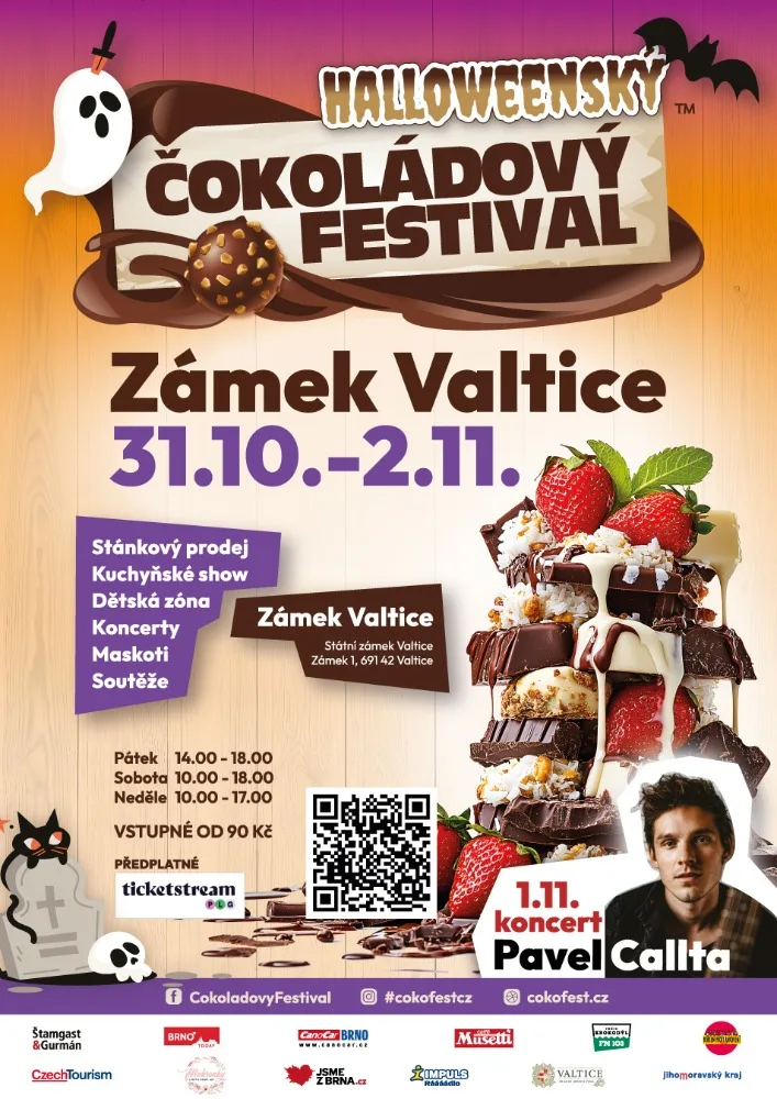 Po více než 5 letech se Čokoládový Festival vrací na zámek Valtice. 