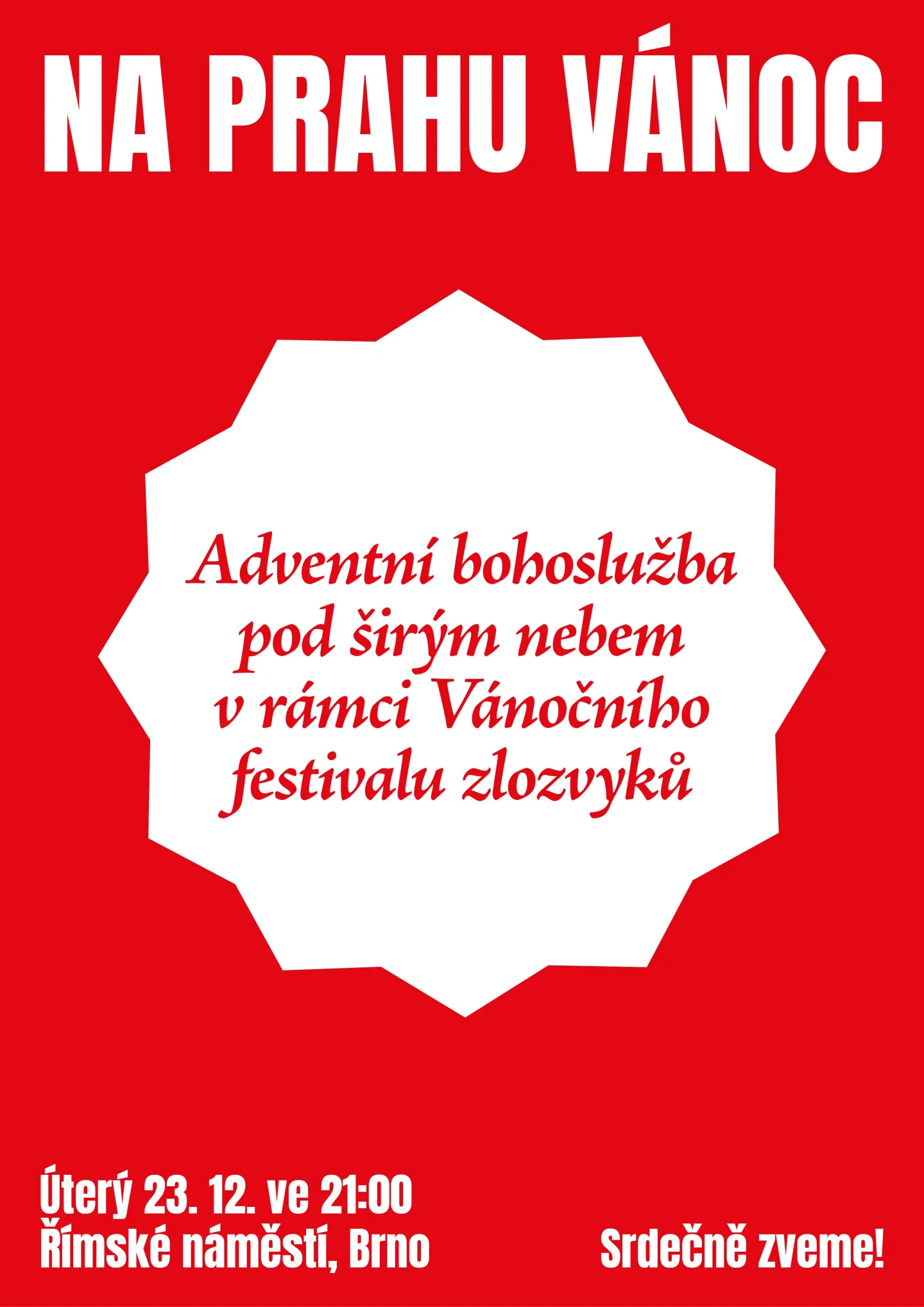 Bohoslužba pod širým nebem
