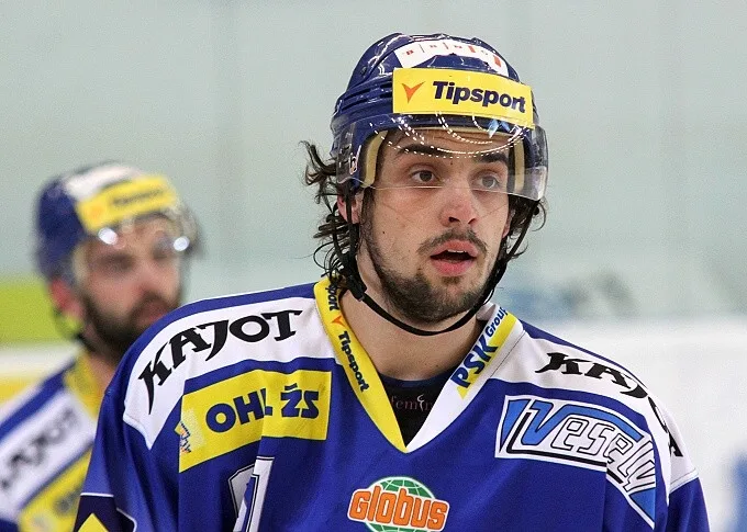 Střelec dvou gólů Komety Jakub Svoboda