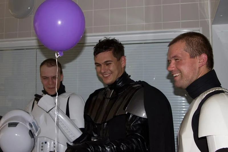 501. legie ze Star Wars navštívila Kliniku dětské onkologie Fakultní nemocnice Brno