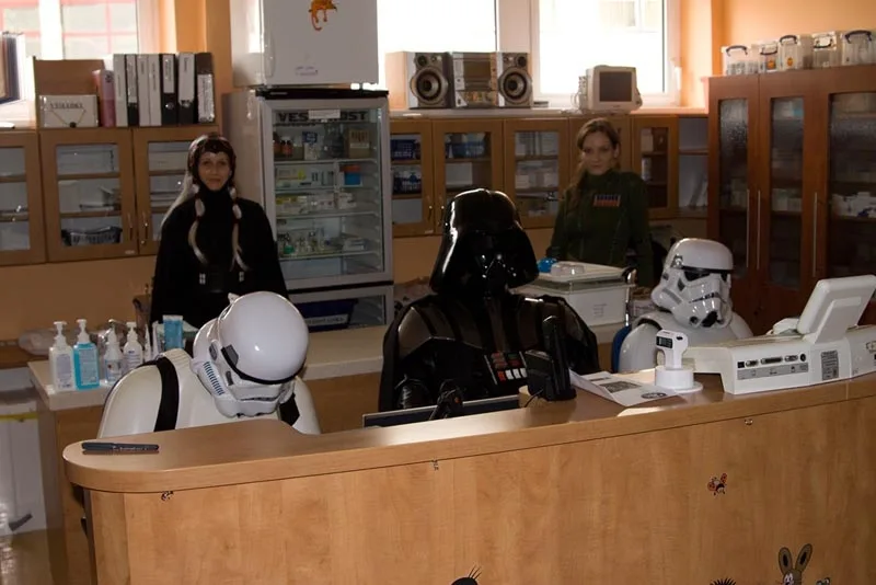 501. legie ze Star Wars navštívila Kliniku dětské onkologie Fakultní nemocnice Brno