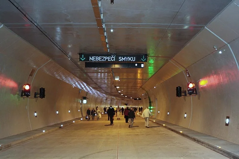 Královopolský tunel během dne otevřených dveří