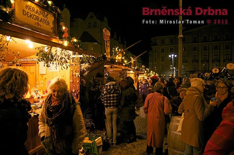 Vánoční pohoda na adventním trhu