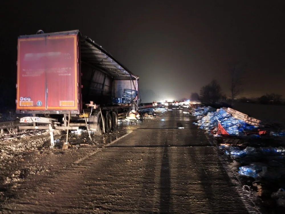 Dopravní nehoda, 22. km, směr Bratislava