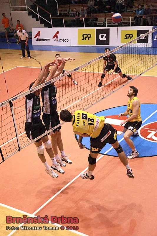 Volejbal Brno - VK Jihostroj České Budějovice 2:3