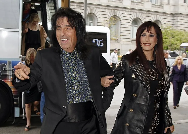 Alice Cooper s manželkou, foto: alicecooper.com