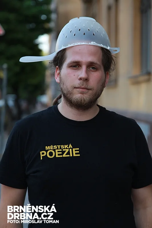 Lukáš Nový, první český pastafarian, foto: Brněnská Drbna, Miroslav Toman