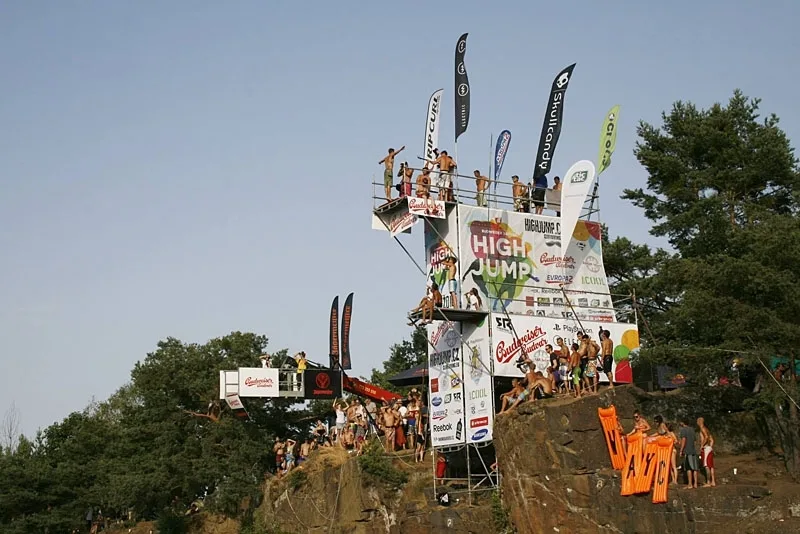 Budweiser Budvar High Jump. Foto Michael Hon