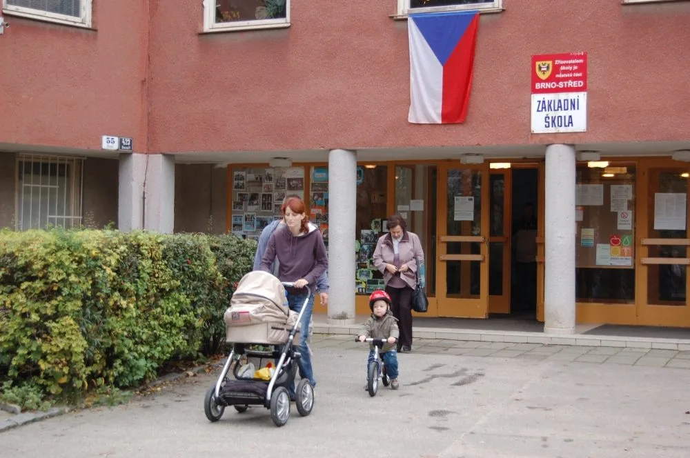 Parlamentní volby 2013, foto: Jiří Prýgl