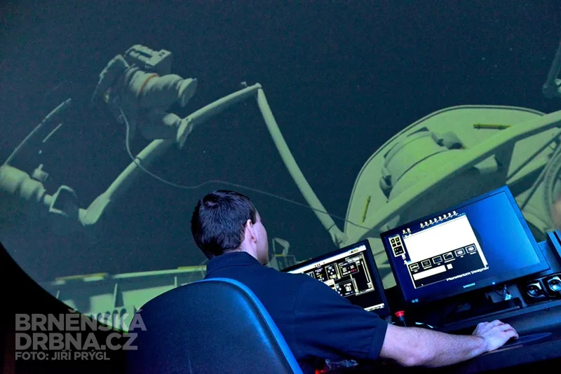 Digitárium hvězdárny na Kraví hoře, foto: Brněnská Drbna, Jiří Prýgl