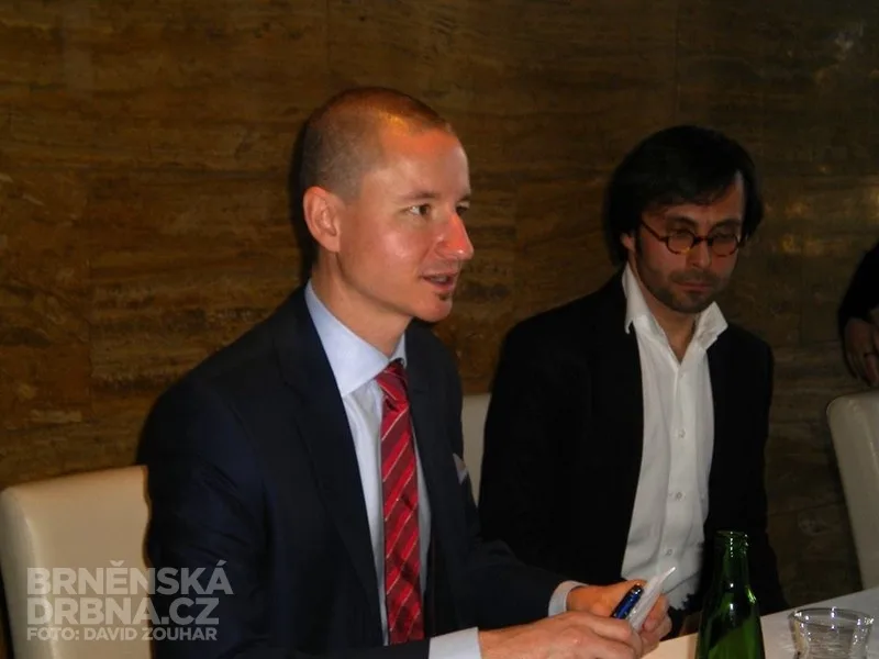 Ředitel divadla Martin Glaser a umělecký šéf Janáčkovy opery Jiří Heřman (zleva), foto: Brněnská Drbna, David Zouhar
