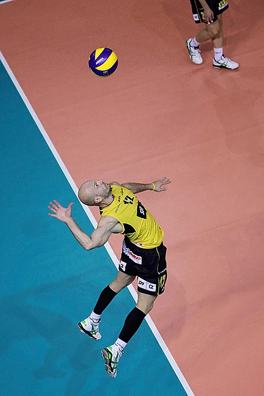 Nahrávač Michal Sládeček na podání, foto: Brněnská Drbna