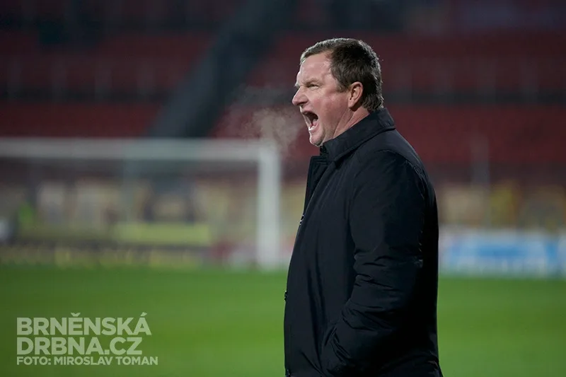 Loučící se trenér Vrba odchází k reprezentačnímu týmu, foto: Brněnská Drbna