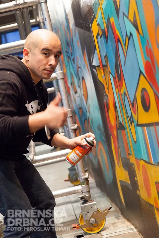 Grafitti, festival IN-JOY, foto: Brněnská Drbna