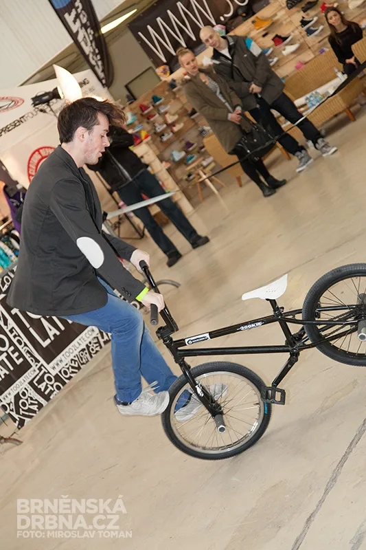 BMX freestyle, festival IN-JOY, foto: Brněnská Drbna