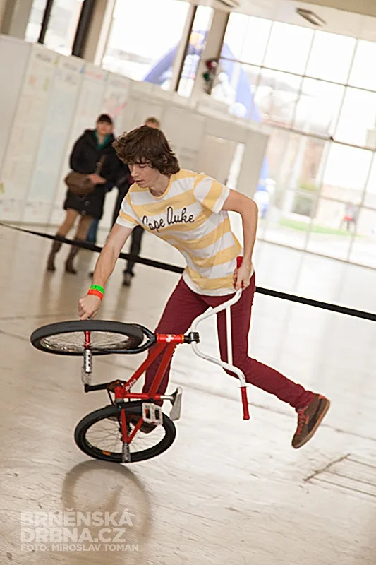 BMX Freestyle, festival IN-JOY, foto: Brněnská Drbna