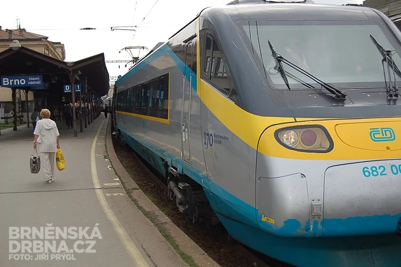Pendolino na brněnském Hlavním nádraží, foto: Brněnská Drbna, Jiří Prýgl