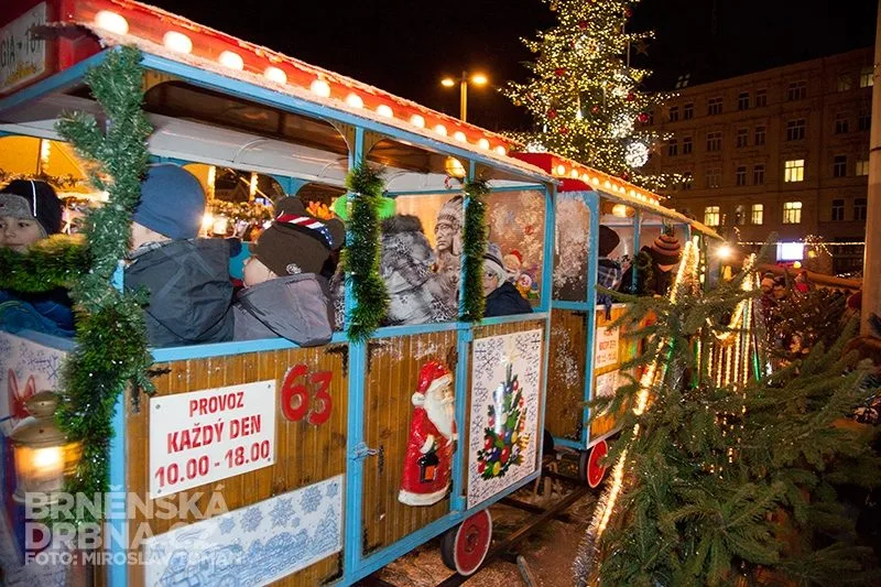 Vánoční expres sveze i letos tisíce dětí, foto: Brněnská Drbna