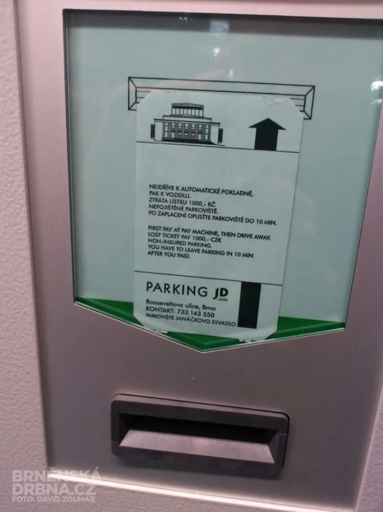 Za ztrátu parkovacího lístku hrozí pokuta tisíc korun, foto: Brněnská Drbna, David Zouhar
