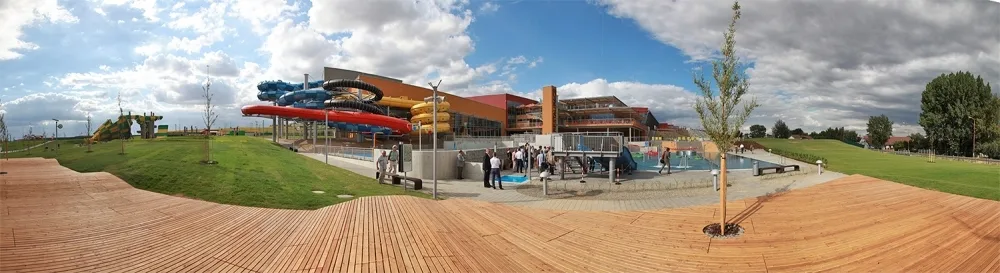 Aqualand Moravia přivítal první návštěvníky v srpnu, foto: Brněnská Drbna, Miroslav Toman