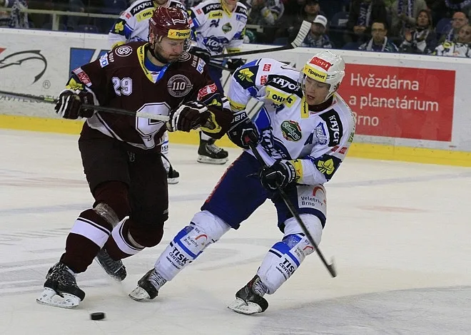 Utkání Kometa Brno - Sparta Praha. Zdroj: hc-kometa.cz