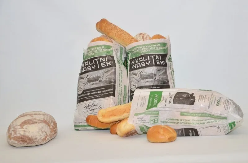 Papírové sáčky na pečivo se dají potisknout reklamou, foto: BK Solutions