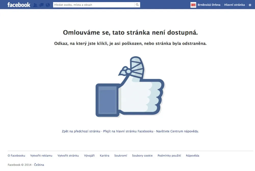 Facebookový profil Žít Brno byl zrušen