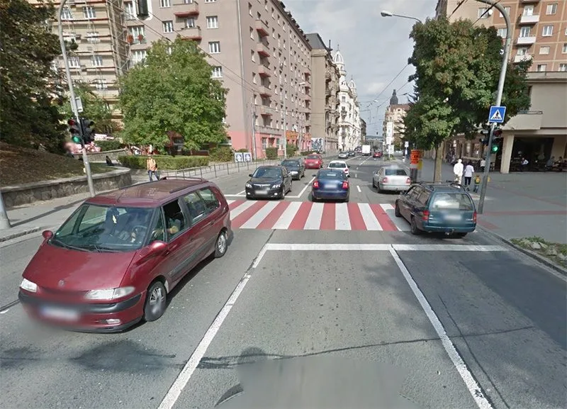 Ulice Úvoz, foto: Google Maps