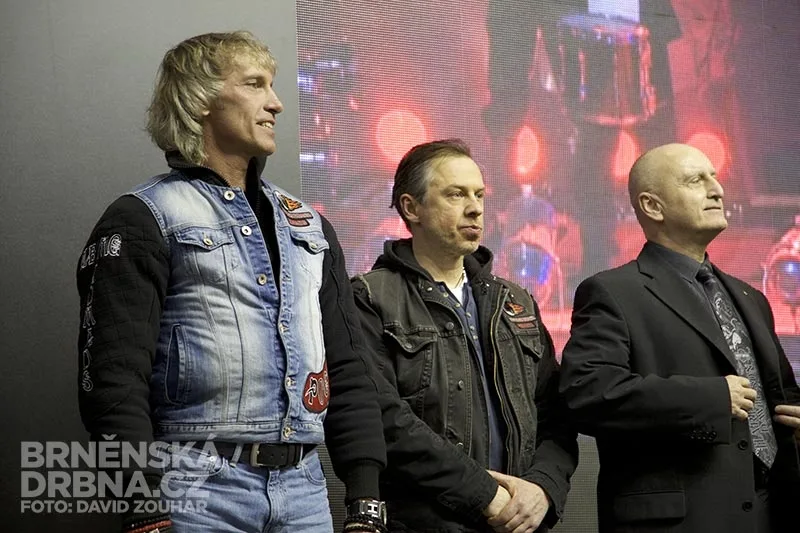 Členové motorkářského klubu Noční vlci z Ruska, foto: Brněnská Drbna, Miroslav Toman