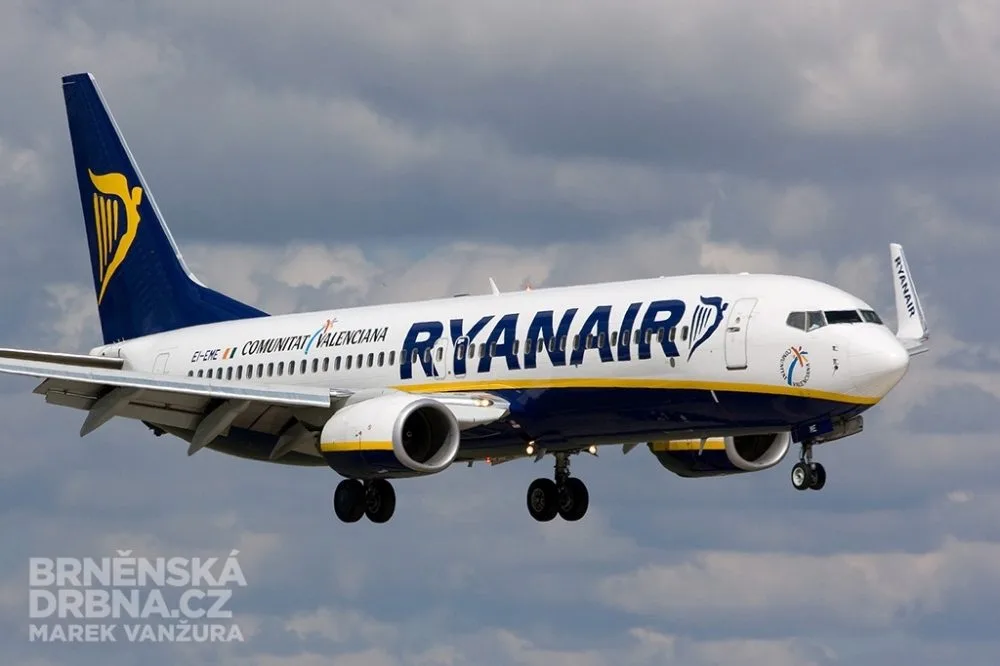 Společnost Ryanair létá z Brna do Londýna, foto: Brněnská Drbna, Marek Vanžura