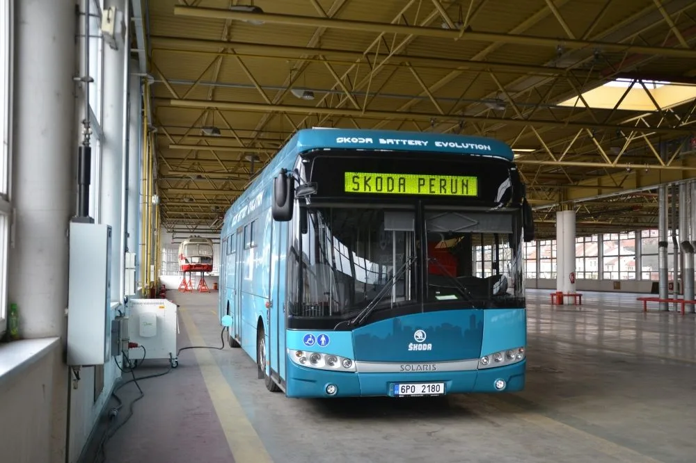 Elektrobus Škoda Perun, foto: Jiří Černý