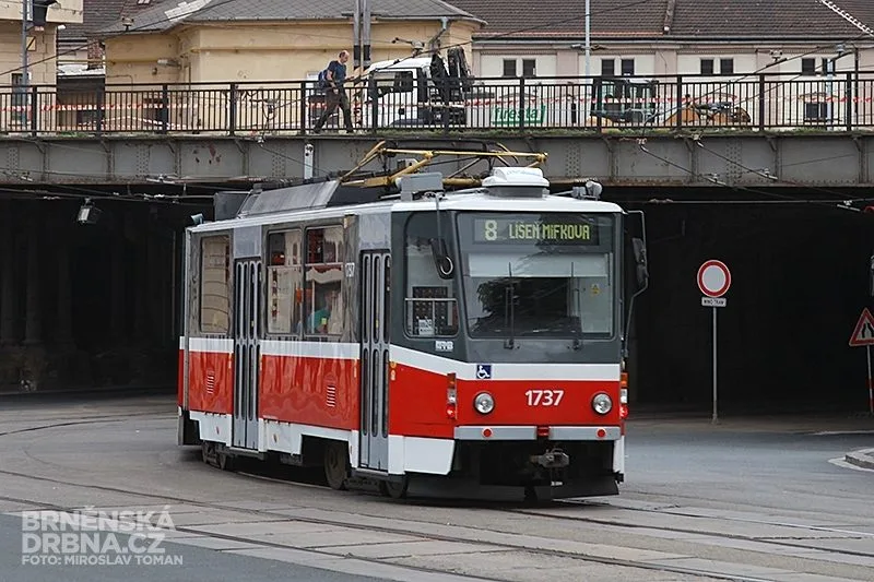 Osmičkou se o víkendu dostanete pouze na Stránskou skálu, foto: Brněnská Drbna, Miroslav Toman