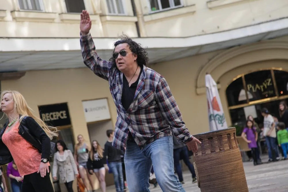 Richard Genzer roztančil Prahu, foto: Jirka Brna