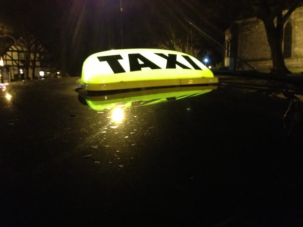 Taxi, ilustrační foto