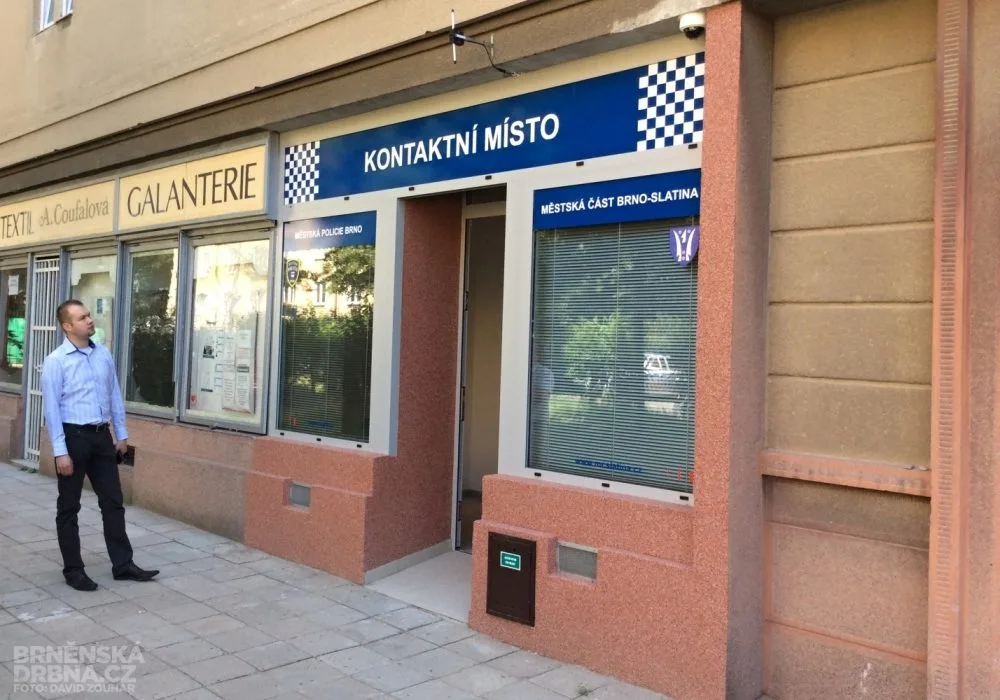 Kontaktní místo strážníků je ve Vyškovské ulici, foto: Brněnská Drbna, David Zouhar