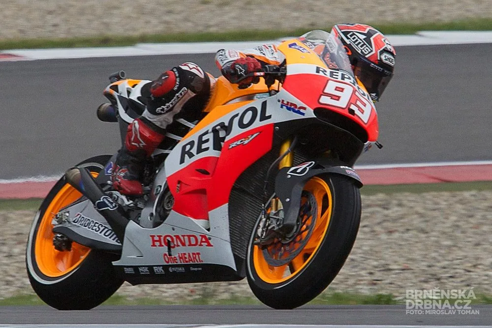 Vítěz závodu MotoGP Marc Marquez, foto: Brněnská Drbna, Miroslav Toman