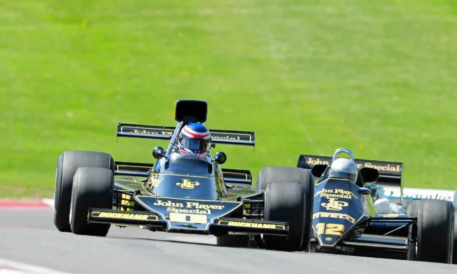 Vozy Lotus svého času dominovali šampionátu Formule 1, foto: Automotodrom Brno