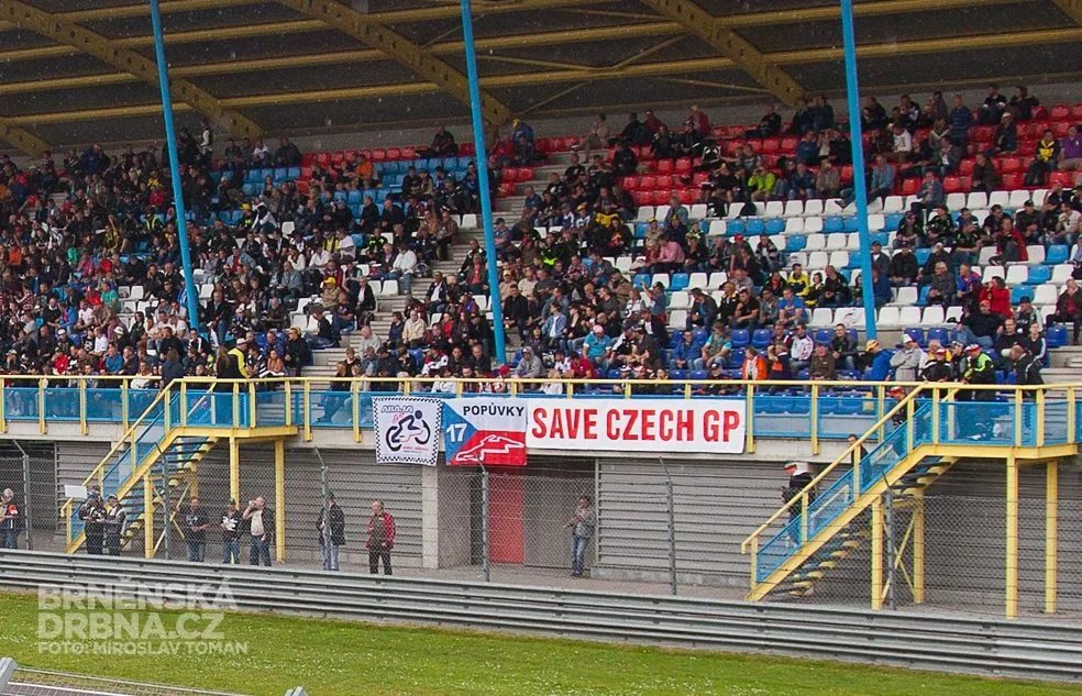 Save Czech GP je iniciativa fanoušků motocyklového sportu v ČR, foto: Brněnská Drbna, Miroslav Toman