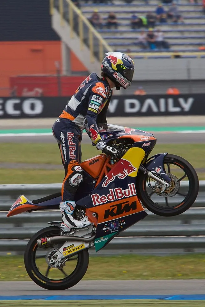 Vítěz závodu Moto3 Jack Miller, foto: Brněnská Drbna, Miroslav Toman