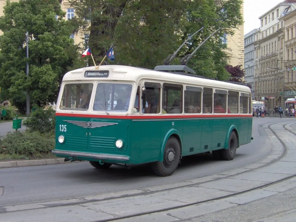 Trolejbus Škoda 6Tr, foto: Wikipedia.org