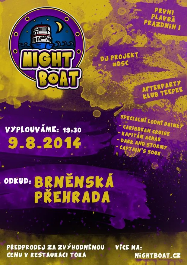 NightBoat chystá párty jinak, foto: NightBoat